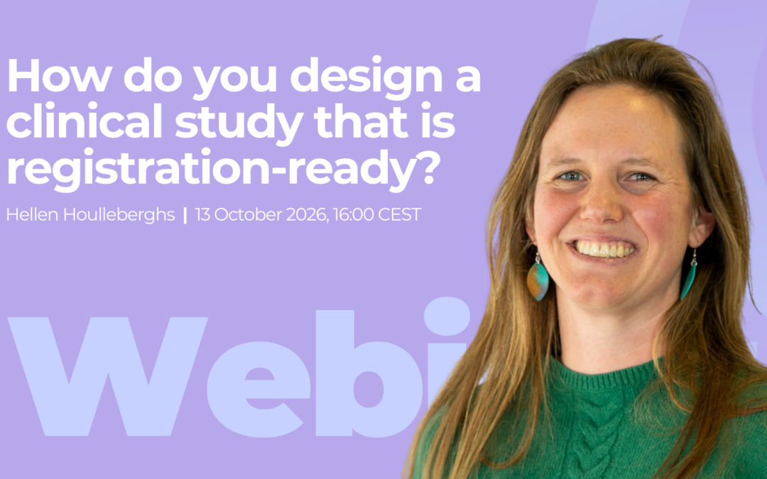 Webinar: How do you design a clinical study that is registration-ready?